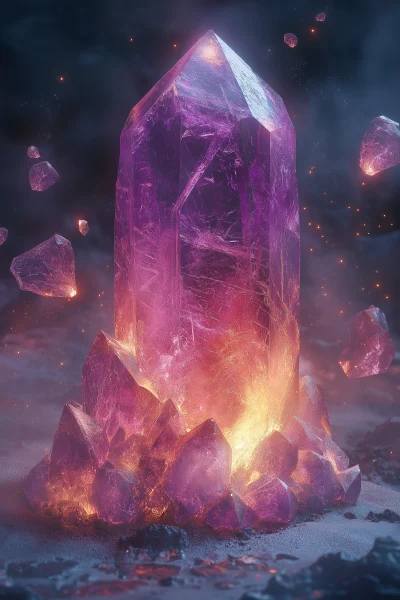 Fantasy Purple Crystal