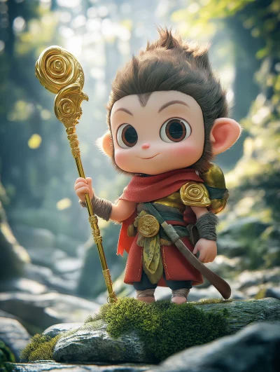 Monkey King Cartoon Character