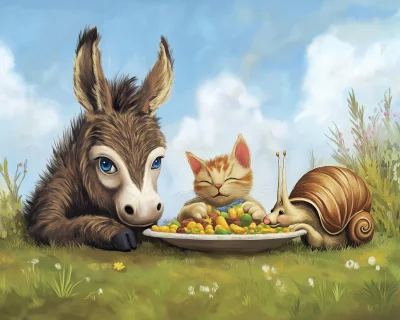 Animal Friends Feast