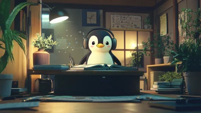 Chill Penguin Vibe