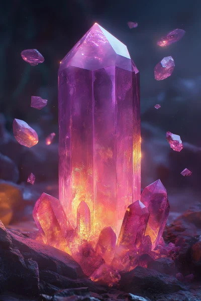 Fantasy Purple Crystal