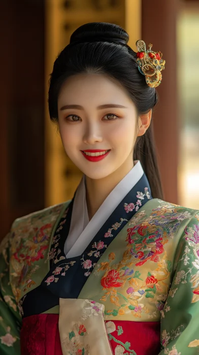 Joseon Dynasty Hanbok Portrait