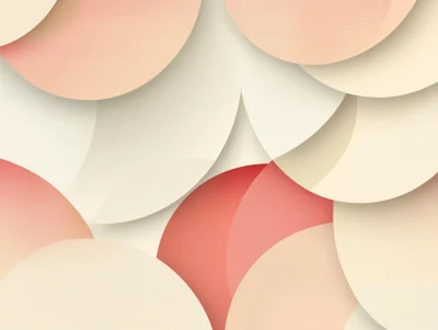 Soft Abstract Shapes Background Pattern