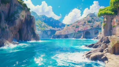 Amalfi Coast Concept Art