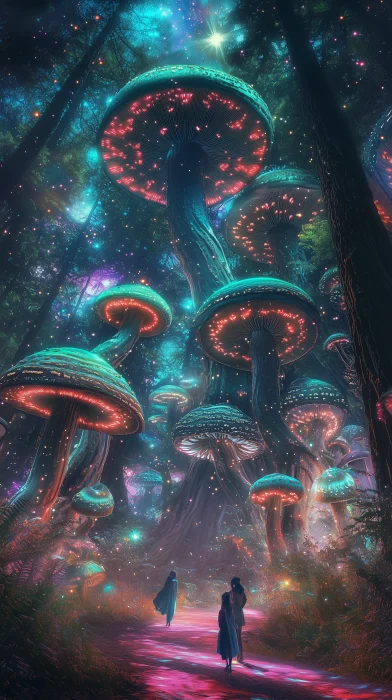 Enchanted Mushroom Forest