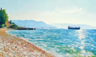 Istanbul Nature Painting