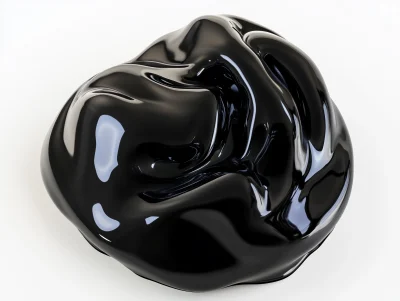 Black Slime Symbiotic Shape