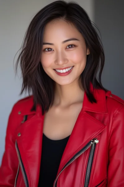 Young Asian Actress Headshot