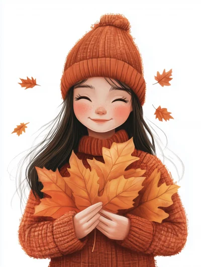 Cozy Autumn Illustration