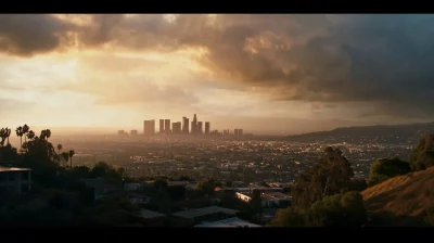 Dramatic Los Angeles Panorama