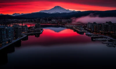 Seattle Skyline at Twilight