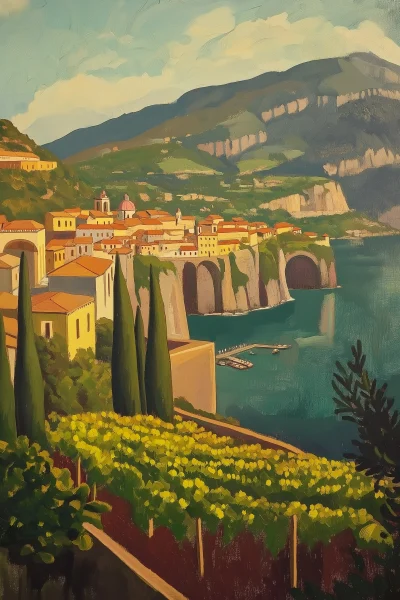 Sorrento View Painting