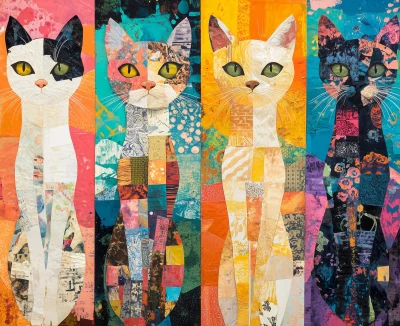 Cat Collage Gallery