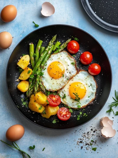 Egg and Vegetable Breakfast