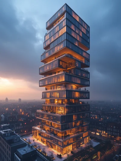 Spiral Skyscraper in Copenhagen