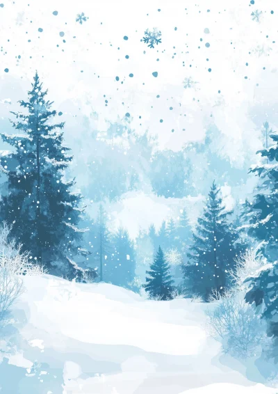 Winter Wonderland Greeting Card