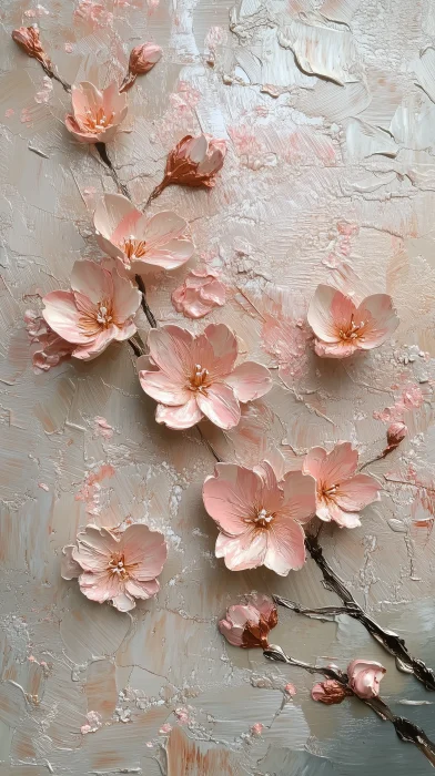 3D Cherry Blossoms