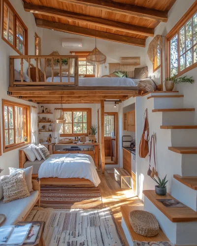 Cozy Tiny House Interior Design