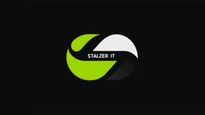 Simplistic Limegreen STALZER IT Logo