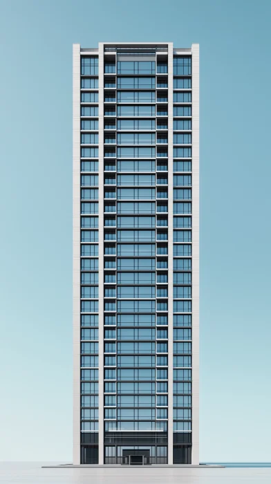 Tall Building Facade for 3D Mapping