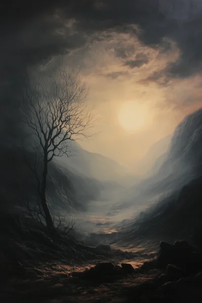 Dark and Moody Landscape