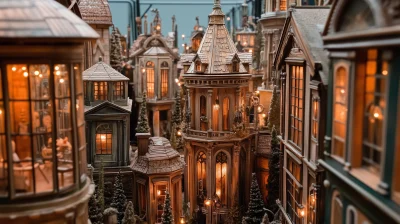 Christmas Diorama in Amsterdam