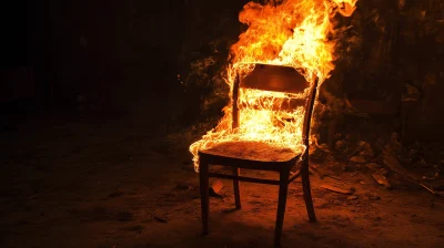 Burning Chair