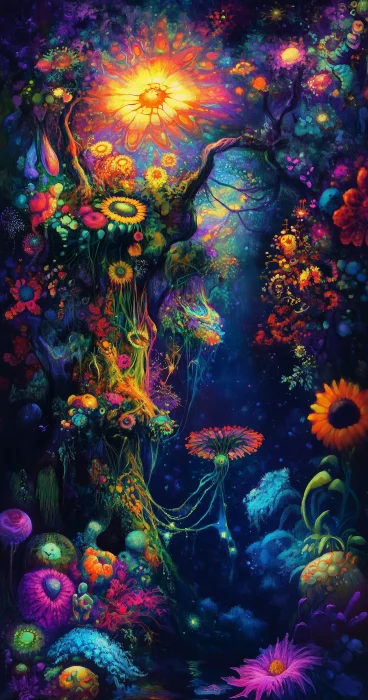 Psychedelic Forest