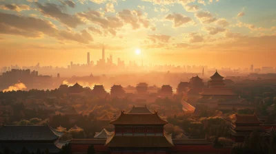 Dreamy Fusion of Shanghai and the Forbidden City