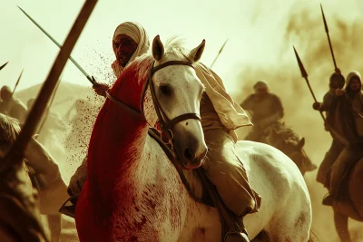 Arabic Horse in War