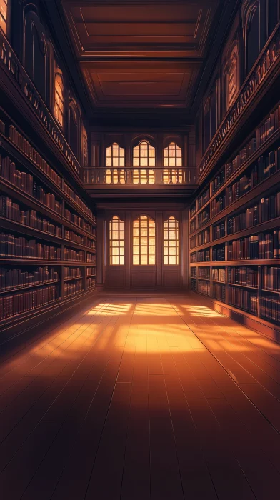 Library Ambiance Background