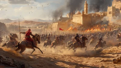 Ancient Arab Battle