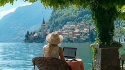 Remote Work by the Italian Lake