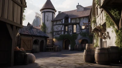 Castle Courtyard