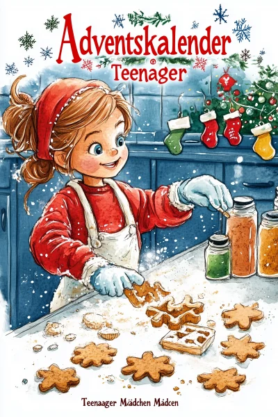 Adventskalender Teenager Mädchen Book Cover