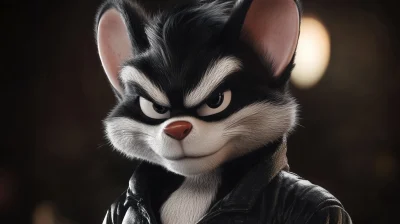 Pepe Le Pew Realistic Man