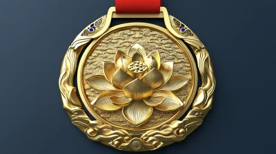 Chinese Marathon Gold Medal