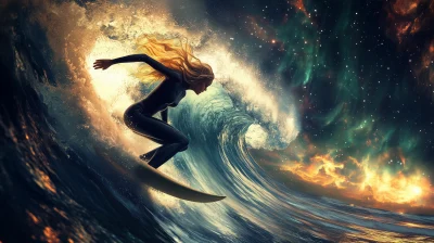 Cosmic Surfer