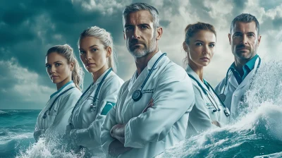 Doctors in SailGP Sport Style Poster