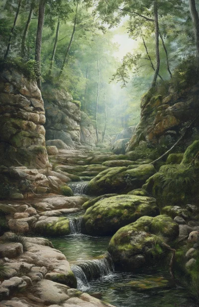 Rocks and River in Brenham National Park