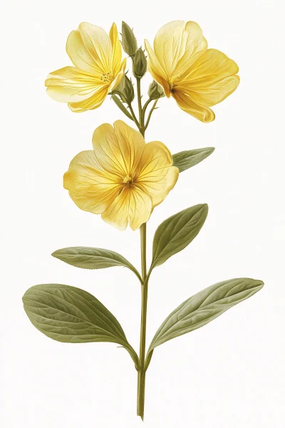 Evening Primrose Blooms