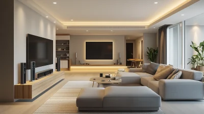 Modern Minimal Living Room