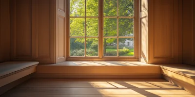 Modern Sash Window View