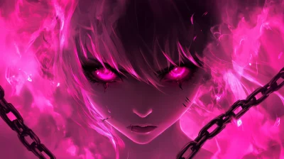 Pink Shadow Girl