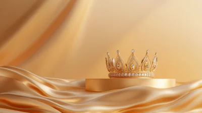 Golden Crown Poster Design