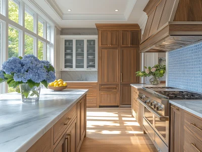 Modern Kitchen with Solarium