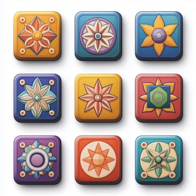 Spiritual Compass Icons