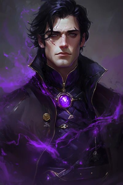 Epic Vampire Wizard Apprentice Portrait