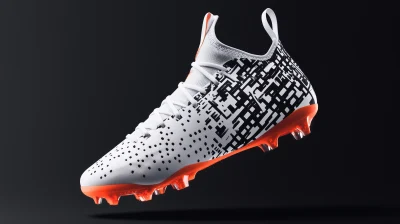 Minimal Modern American Football Cleat