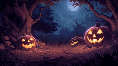 Halloween Banner Template